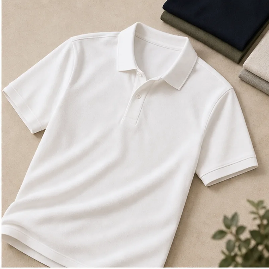 Erkek Beyaz Tişört Oversize