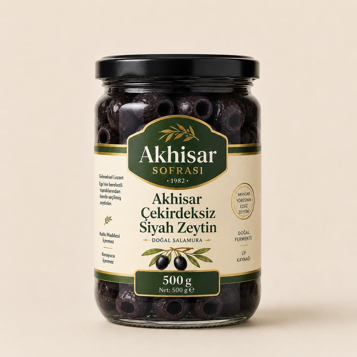 Çekirdeksiz Siyah Zeytin ürün görseli